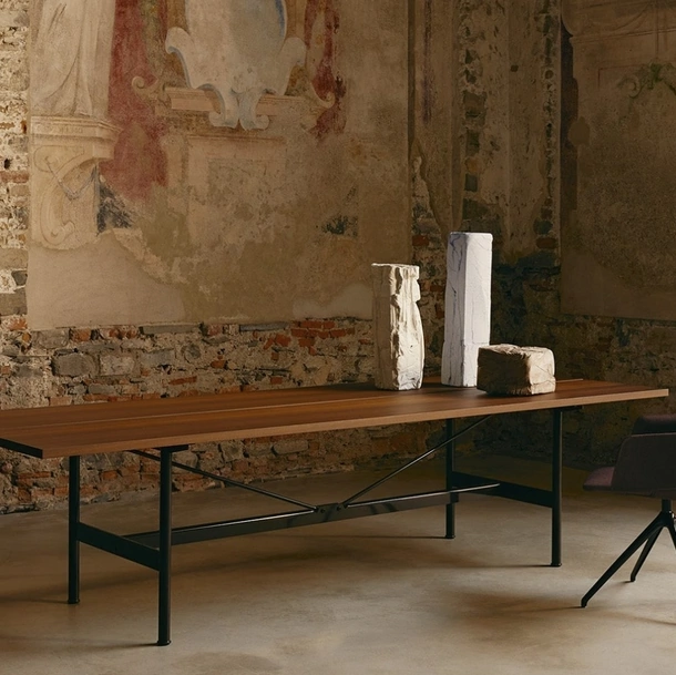 Tavolo Zinco wood di Desalto