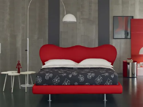 Copripiumino Charme rosso di Flou in promozione