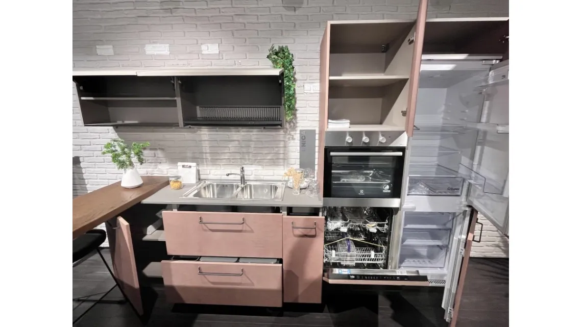 Cucina con Isola Lube Unica