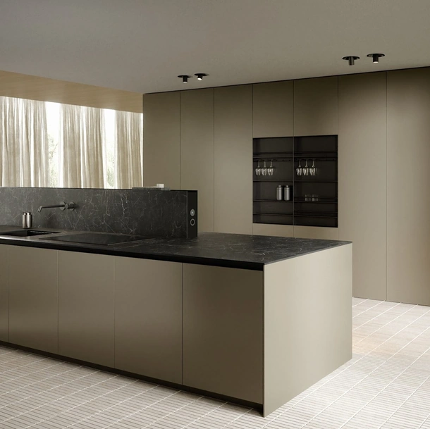 Cucina Design con isola C06 di Copat Life