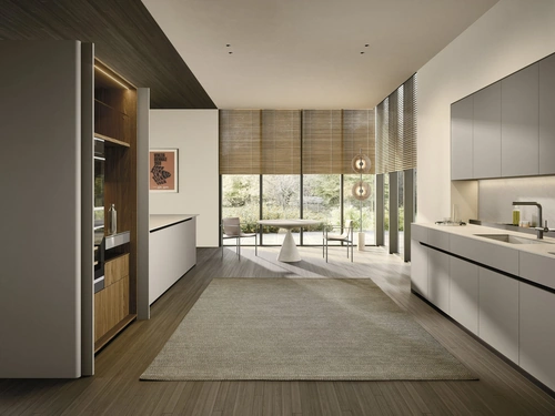 Cucina Design con penisola C09 di Copat Life