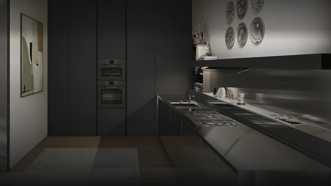 Cucina Design angolare C11 di Copat Life