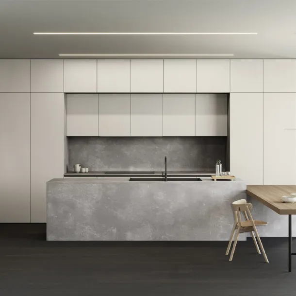 Cucina Design con penisola Sistemi 2|1|A#20 di Copat Life