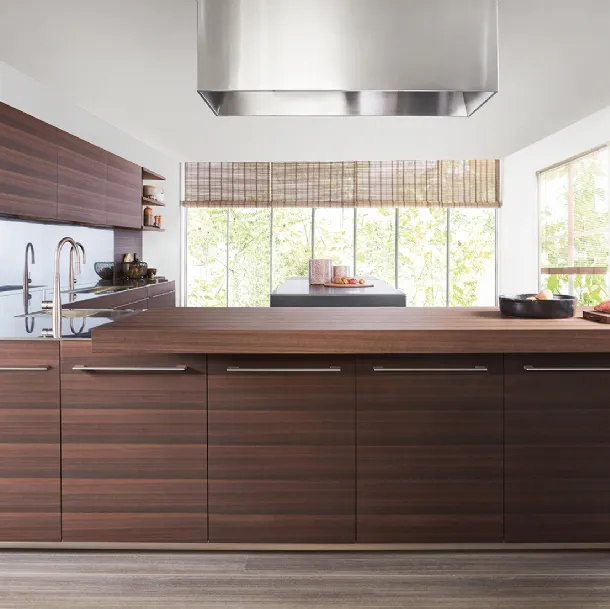 Cucina Design Vela in Eucalipto di Dada