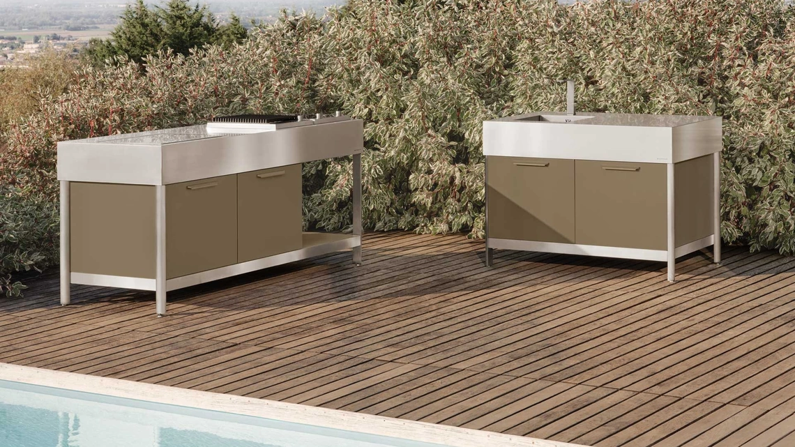 Cucina Design freestanding Way Outdoor di Copat Life