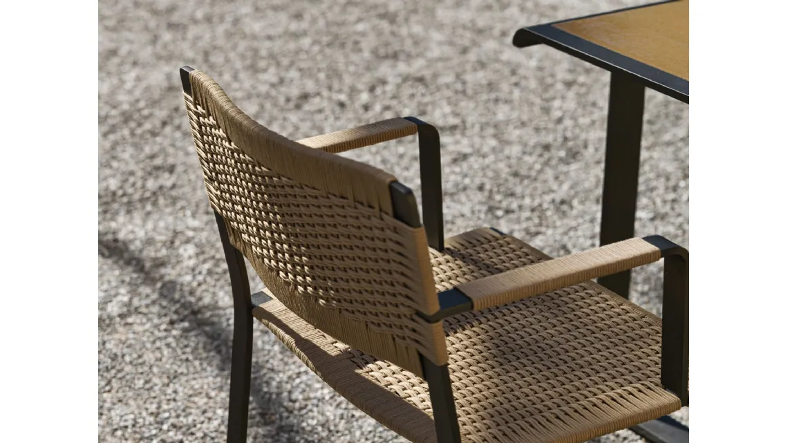 Sedia Green Point in corda di Molteni & C
