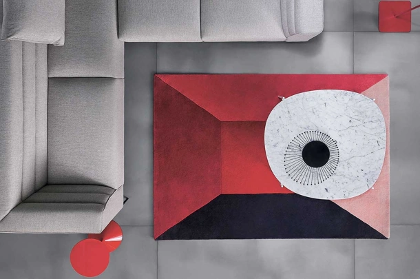 Tappeto Rooms in Lana di Carpet Edition