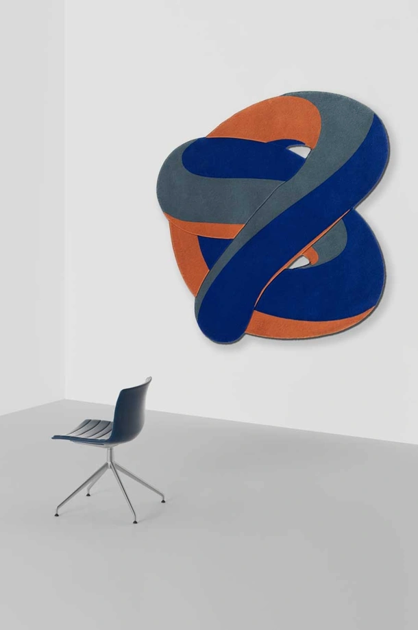 Tappeto Flux Sunset Tones di Carpet Edition