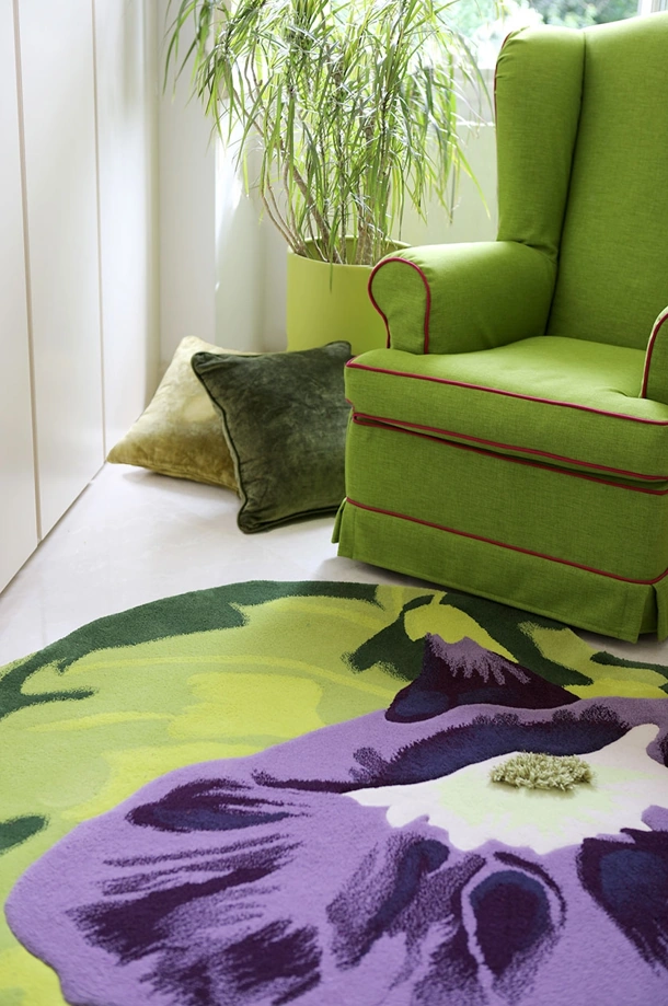Tappeto Ipomea Flower di Carpet Edition