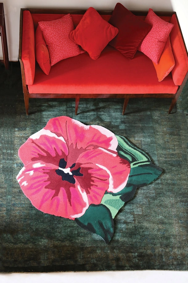 tappeto Lady s Flower di Carpet Edition
