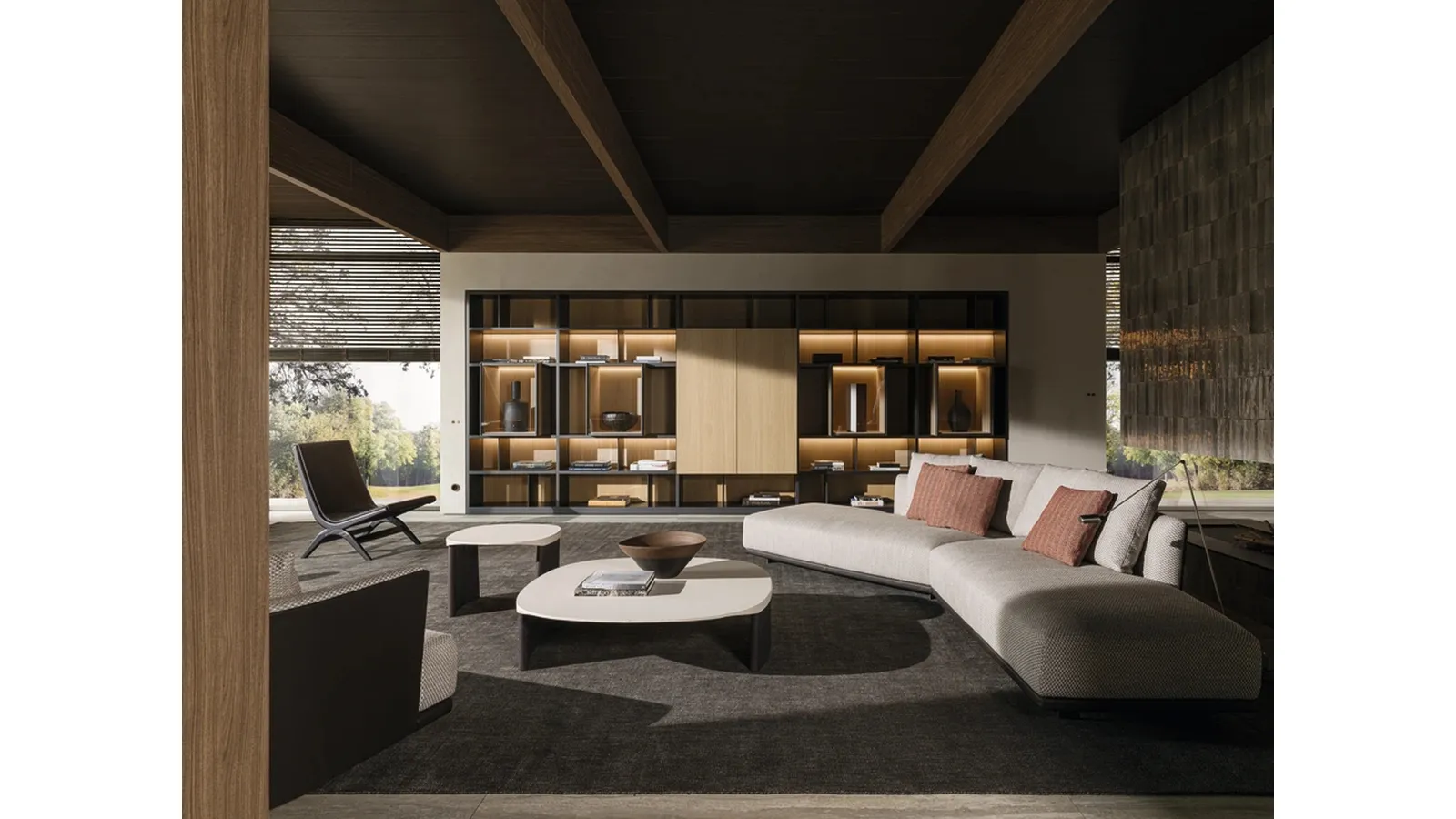 Tavolino Cleo Coffee Table Skin di Molteni & C