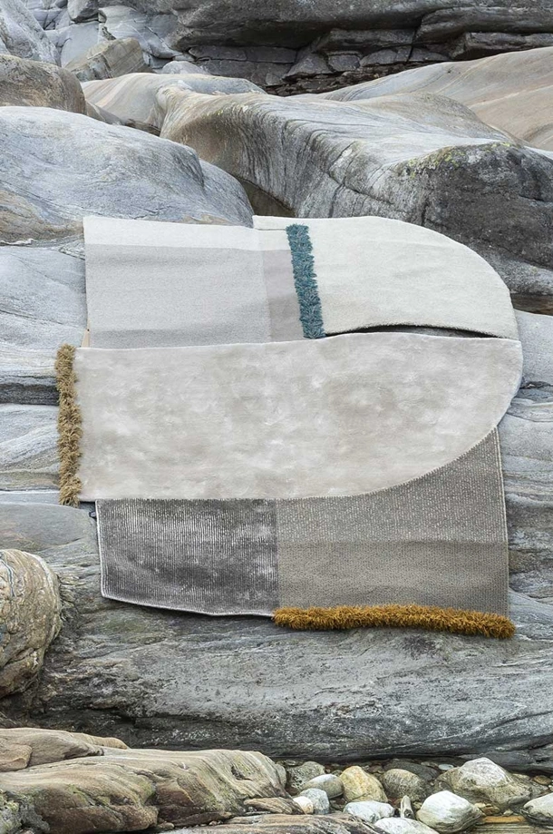 Tappeto Selce Dolomite Greige di Carpet Edition