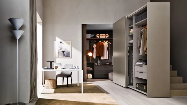 Armadio con ante scorrevoli Gliss Master - Start Door di Molteni & C