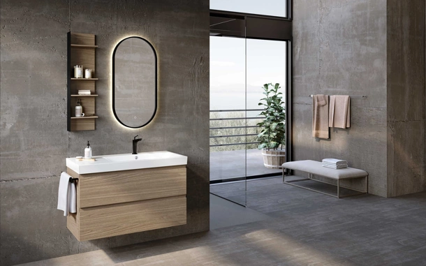 Mobile da Bagno sospeso Block Just C34 di Azzurra