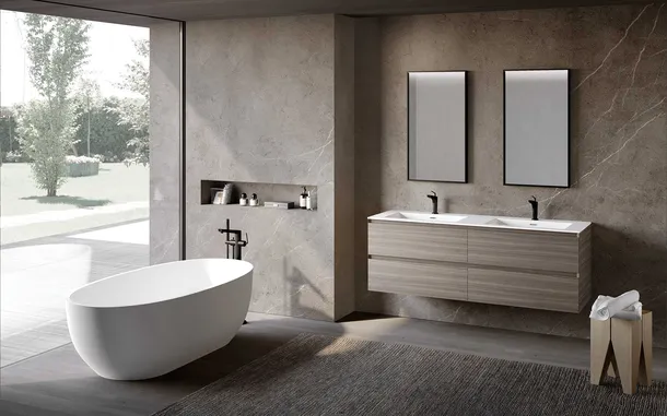 Mobile da Bagno Block Syntesi C32 di Azzurra