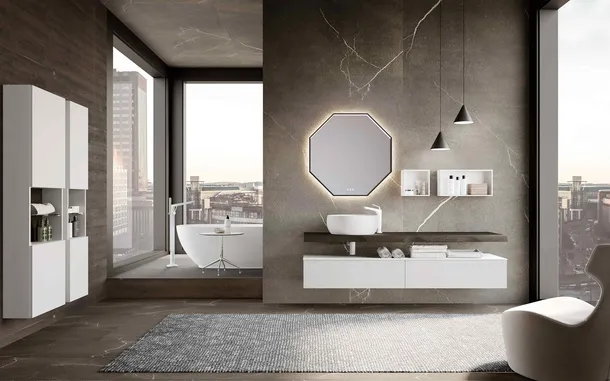 Mobile da Bagno sospeso Lime 0 Push&Pull 031 di Azzurra