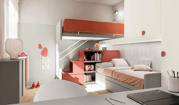Cameretta Layout 16B di Doimo Cityline