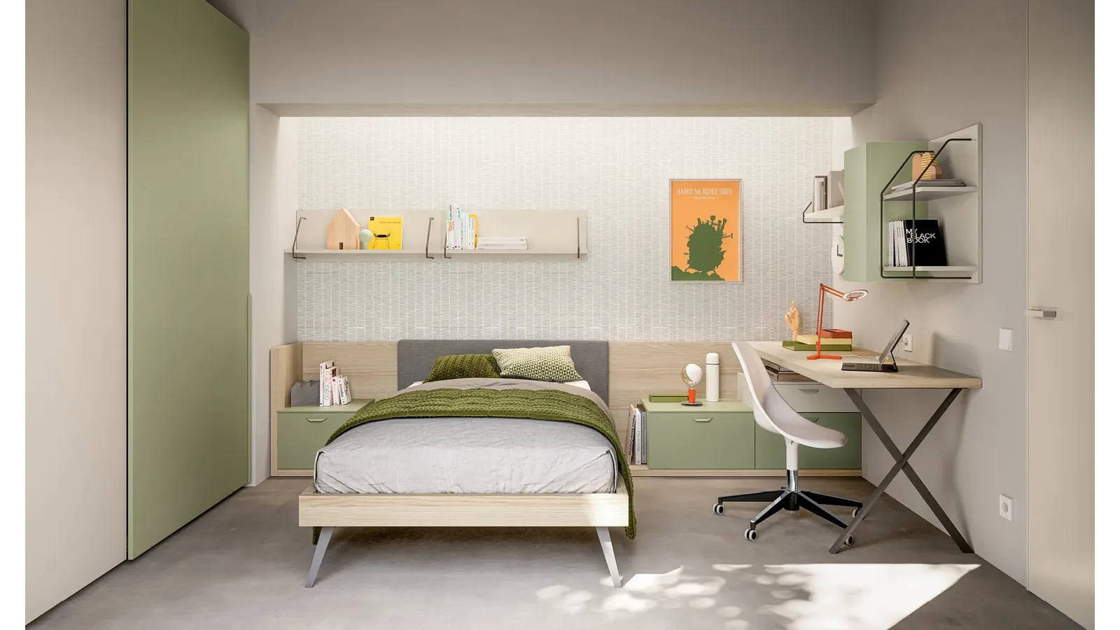 Cameretta Layout 05A di Doimo Cityline