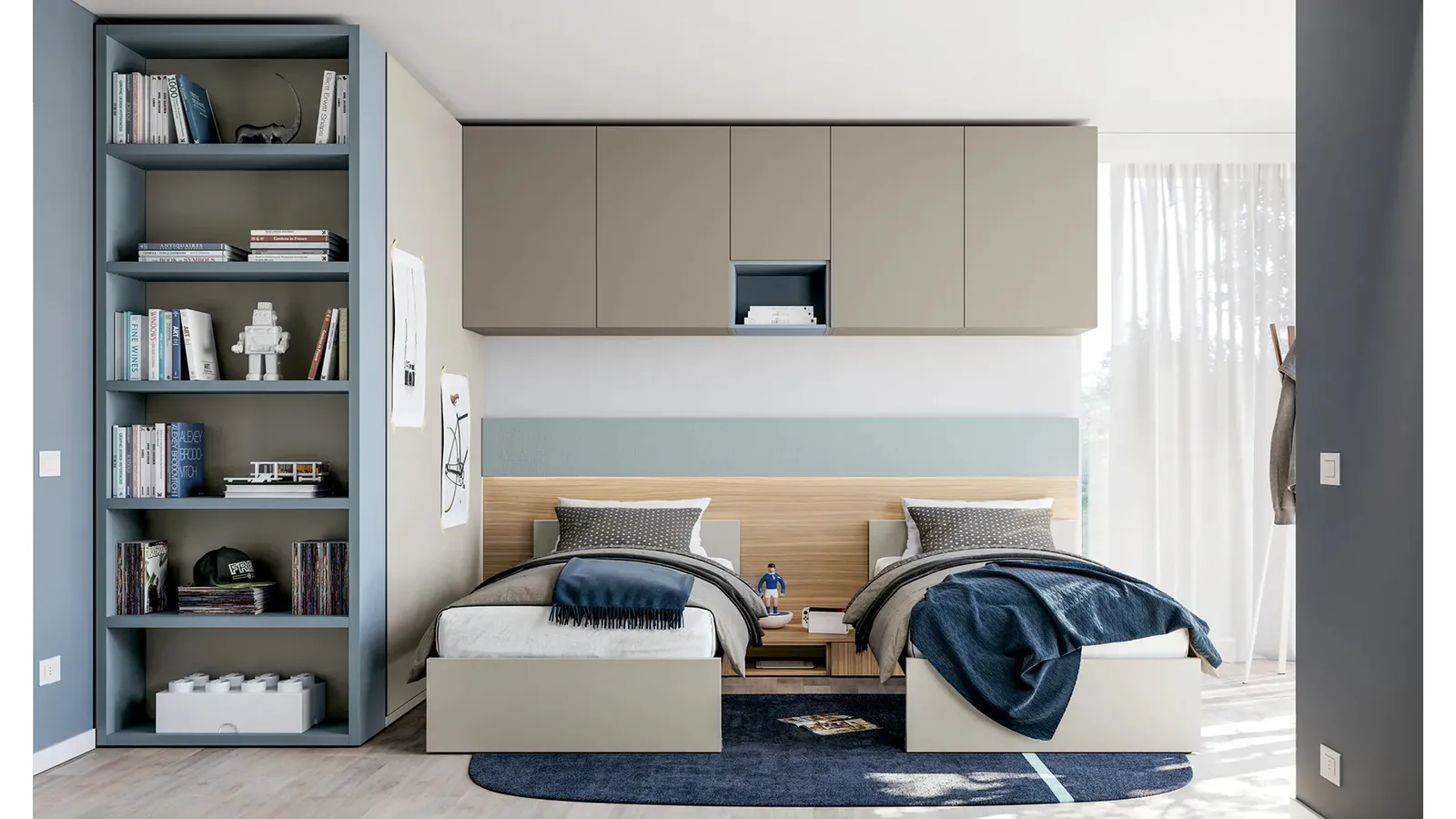 Cameretta Layout 06B di Doimo Cityline