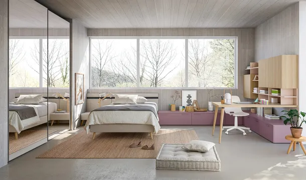 Cameretta Layout 09A di Doimo Cityline