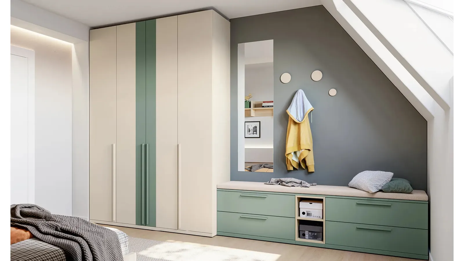 Cameretta Layout 12A di Doimo Cityline