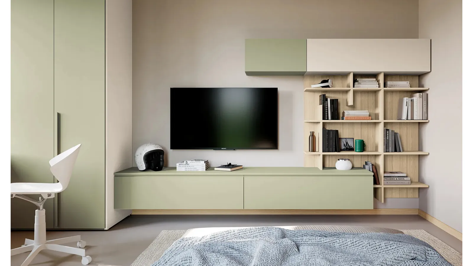 Cameretta Layout 14A di Doimo Cityline