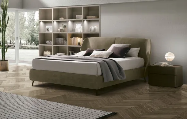 Letto con box contenitore Altea di Tomasella
