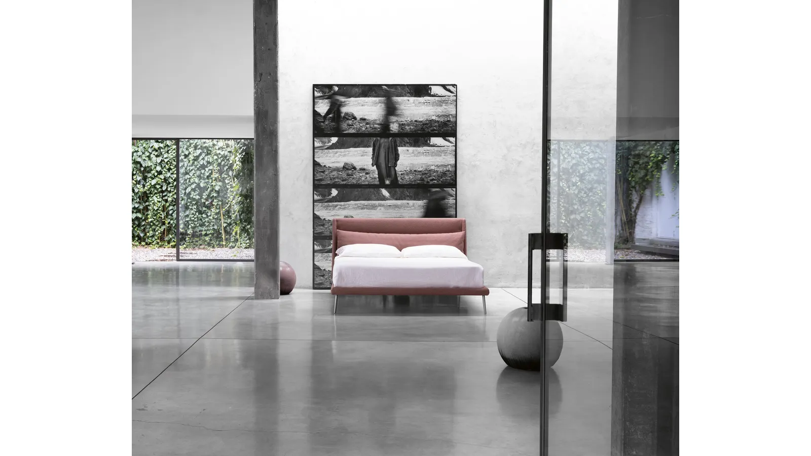 Letto imbottito Eddie di Noctis