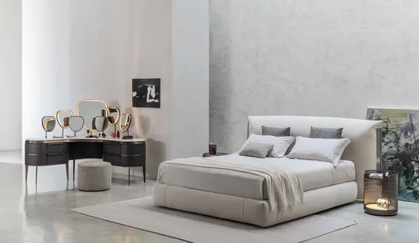 Letto con testiera Amal di Flou