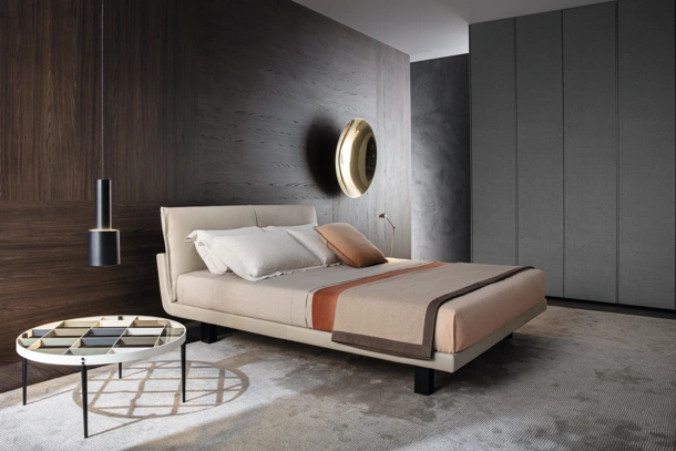 Letto in pelle Honey Molteni & C