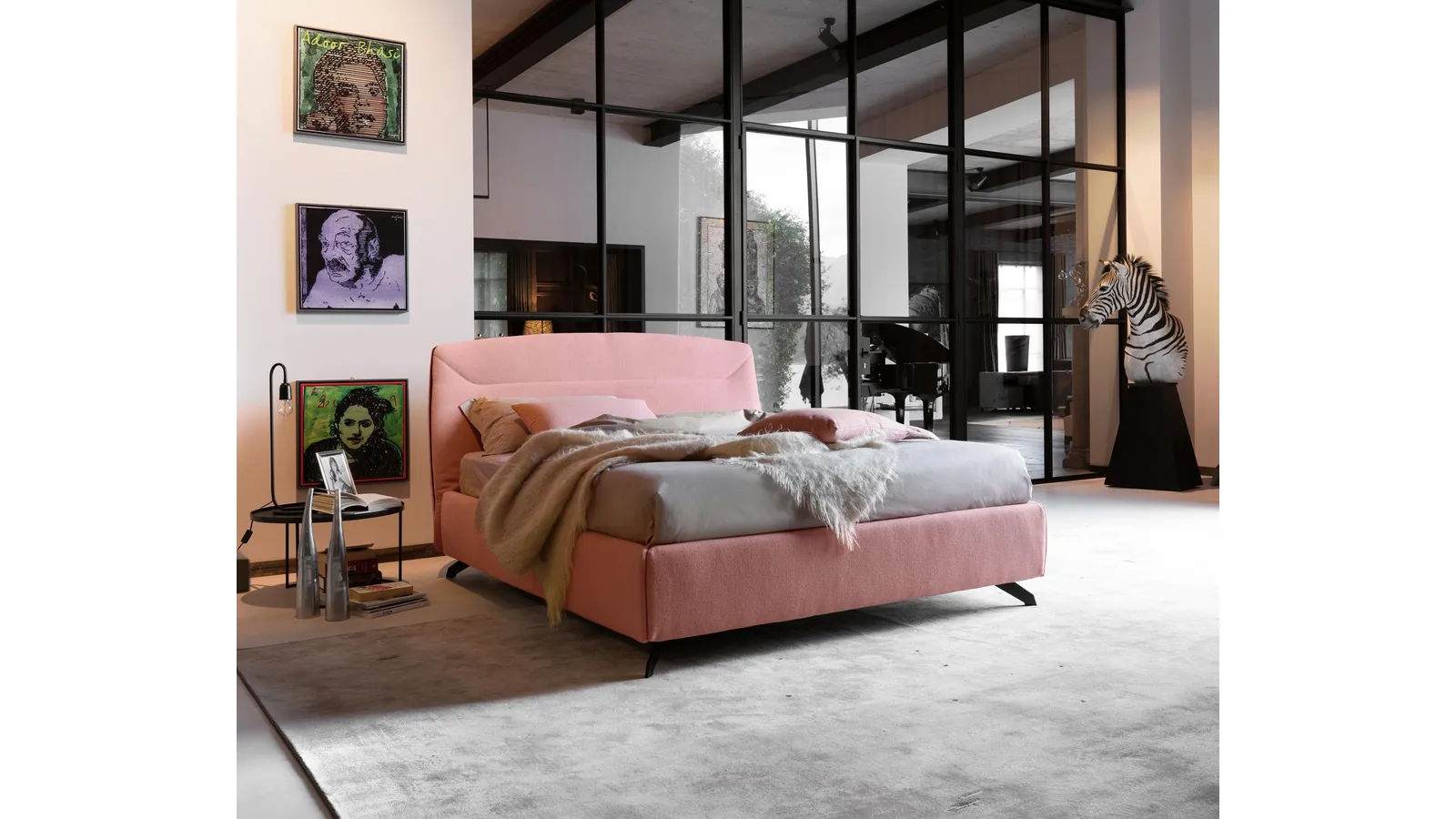 Letto Cama con testiera di Noctis