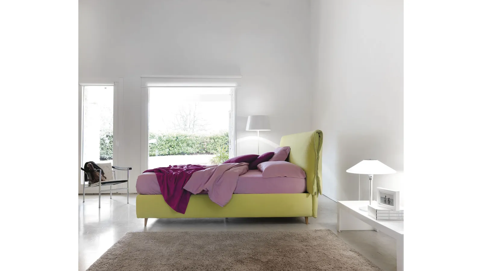 Letto con contenitore Seven di Noctis