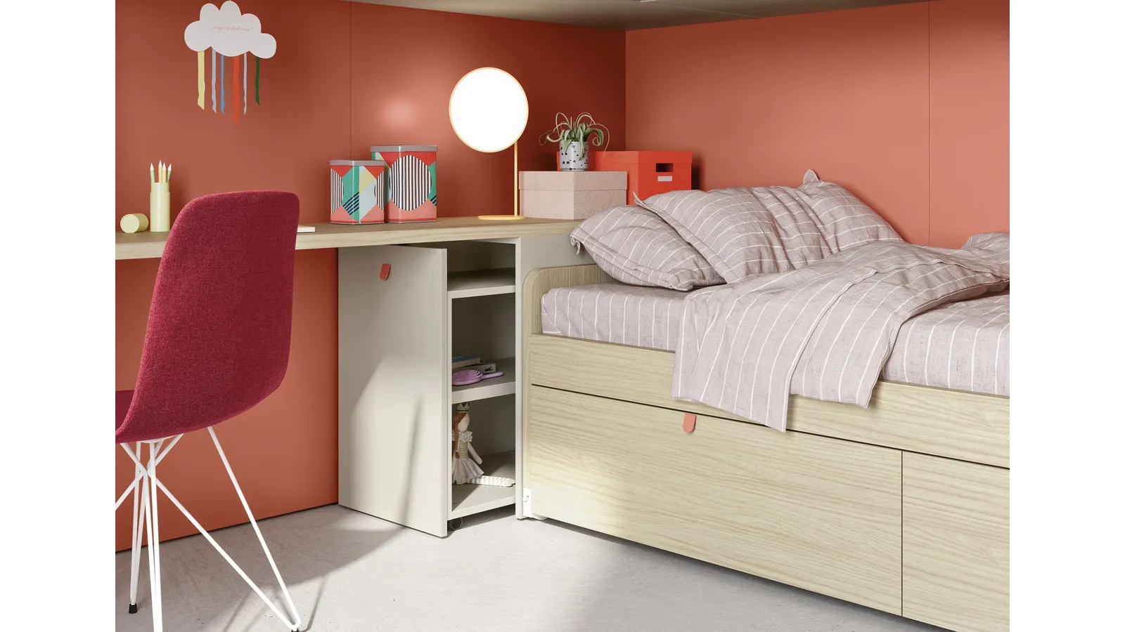 Letto singolo Ergo di Nidi
