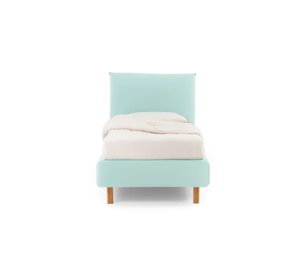 Letto singolo con contenitore London di Noctis