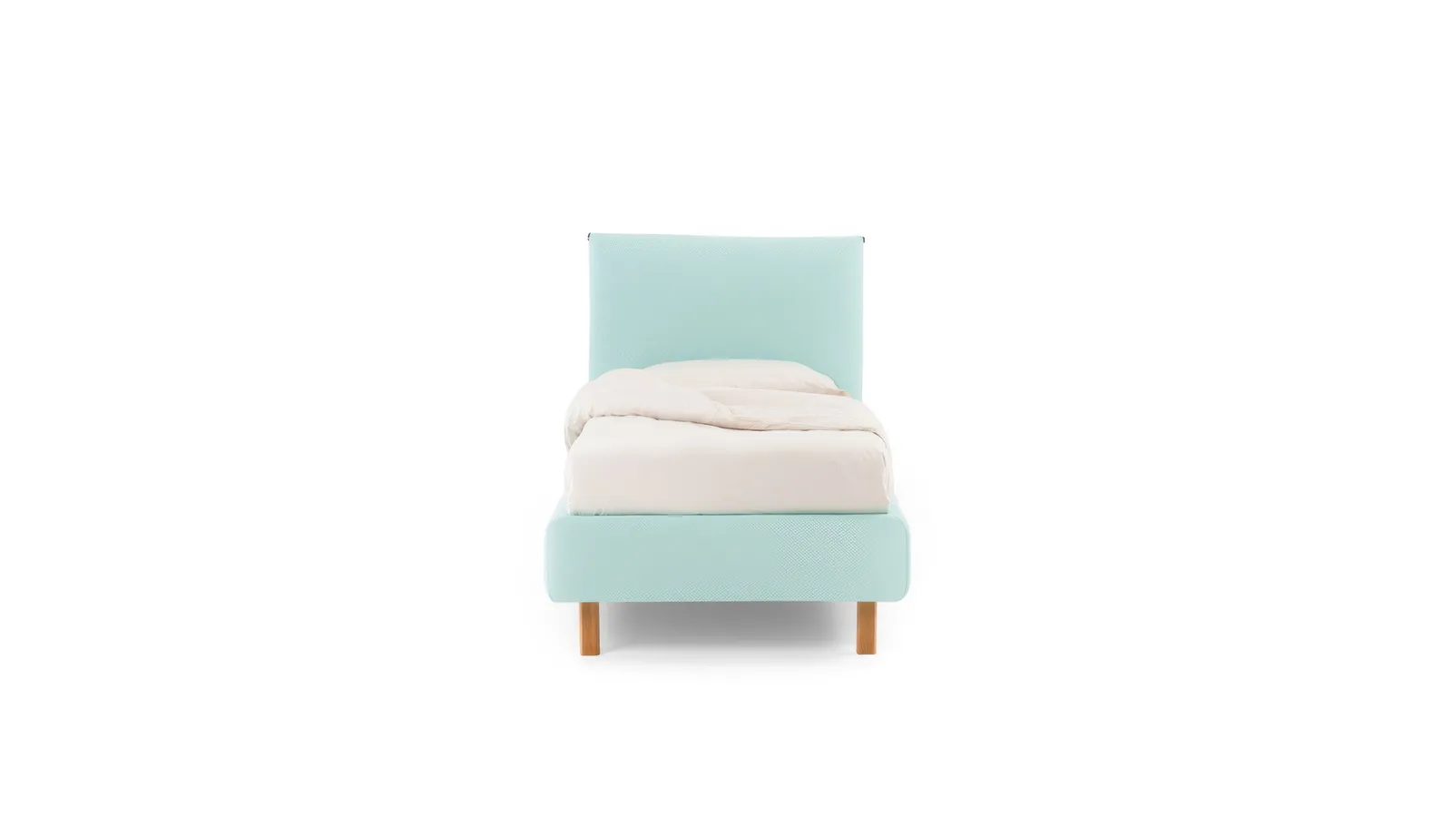Letto singolo con contenitore London di Noctis