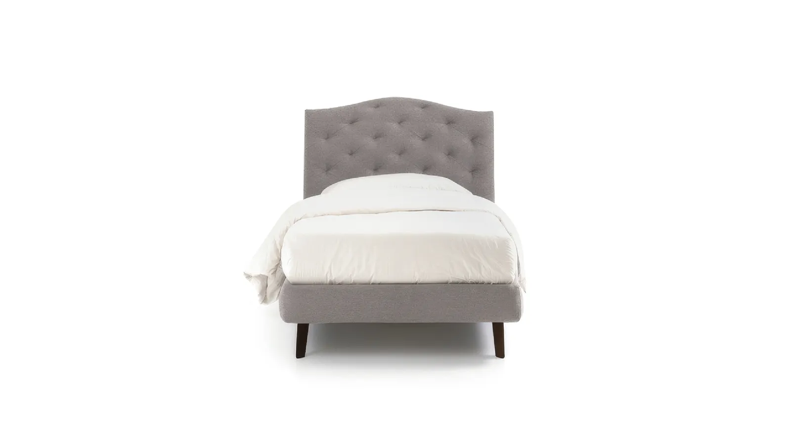 Letto singolo Lyle Capitonné di Noctis