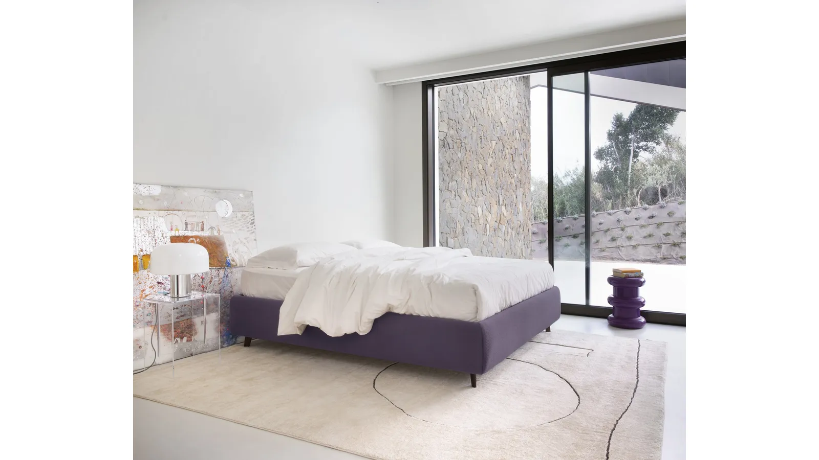 Letto Sommier con contenitore di Noctis
