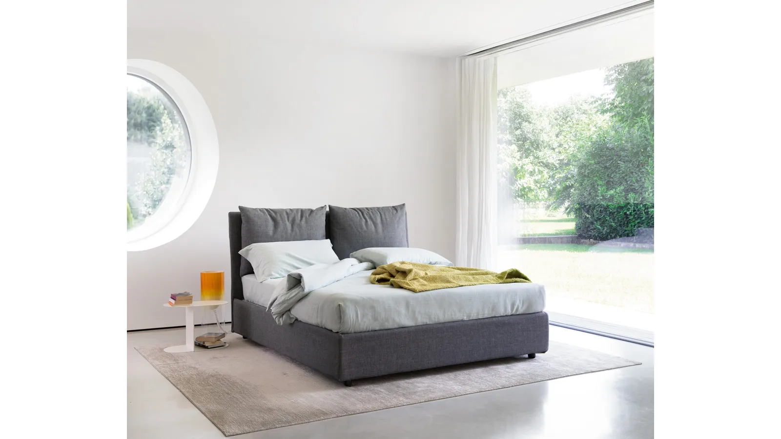 Letto con contenitore Tangos di Noctis