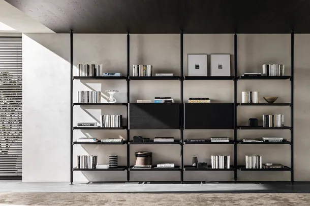 Libreria Hector in legno di Molteni & C