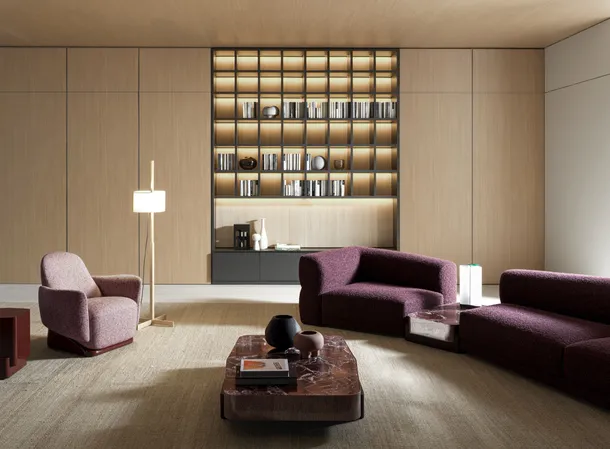 Libreria a muro 505 UP SYSTEM 03 di Molteni & C