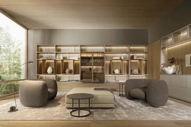 Libreria 505 UP SYSTEM 04 di Molteni & C