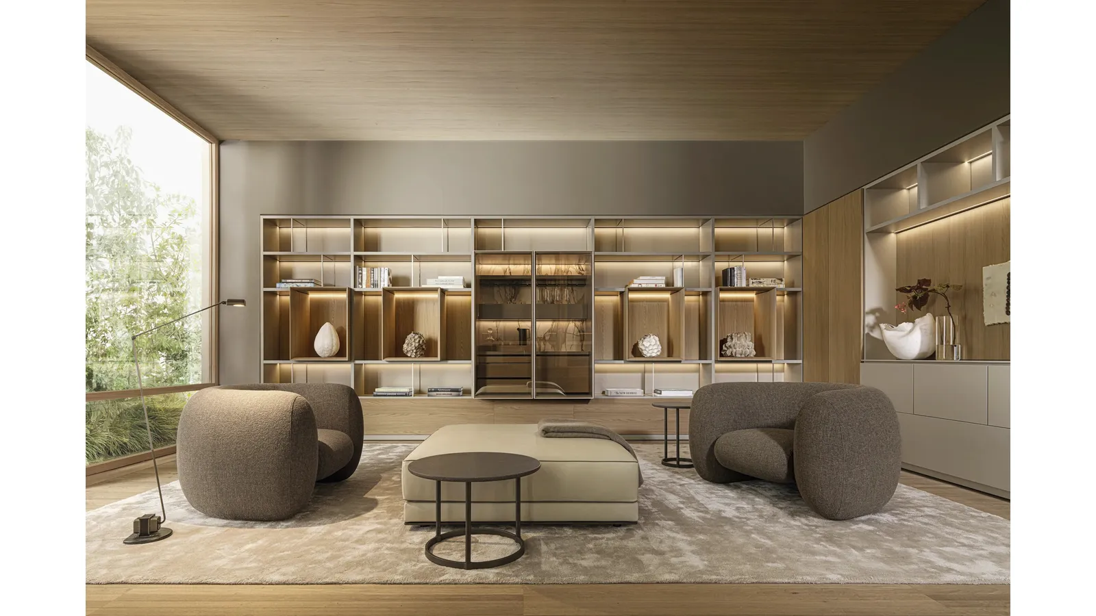 Libreria 505 UP SYSTEM 04 di Molteni & C