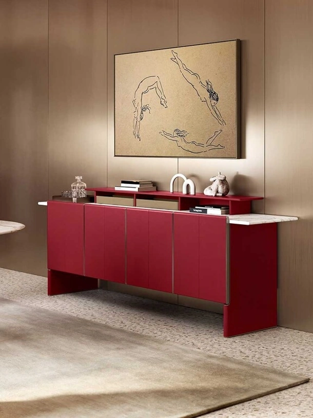 Madia Zabriskie Cabinet basso di Poltrona Frau
