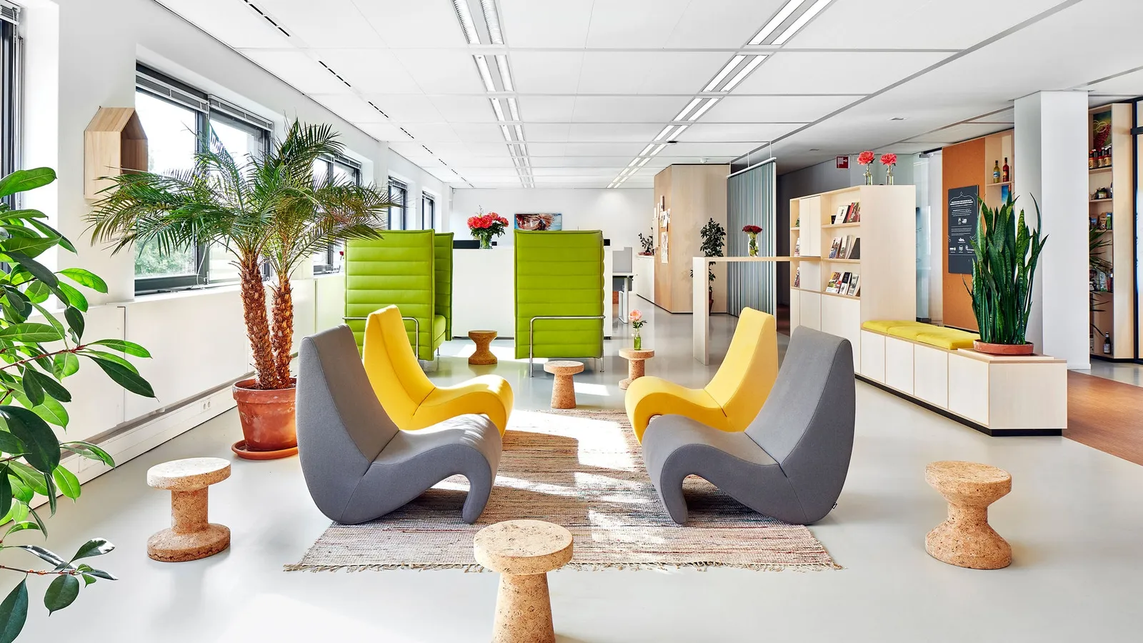 Poltrona di design Amoebe di Vitra