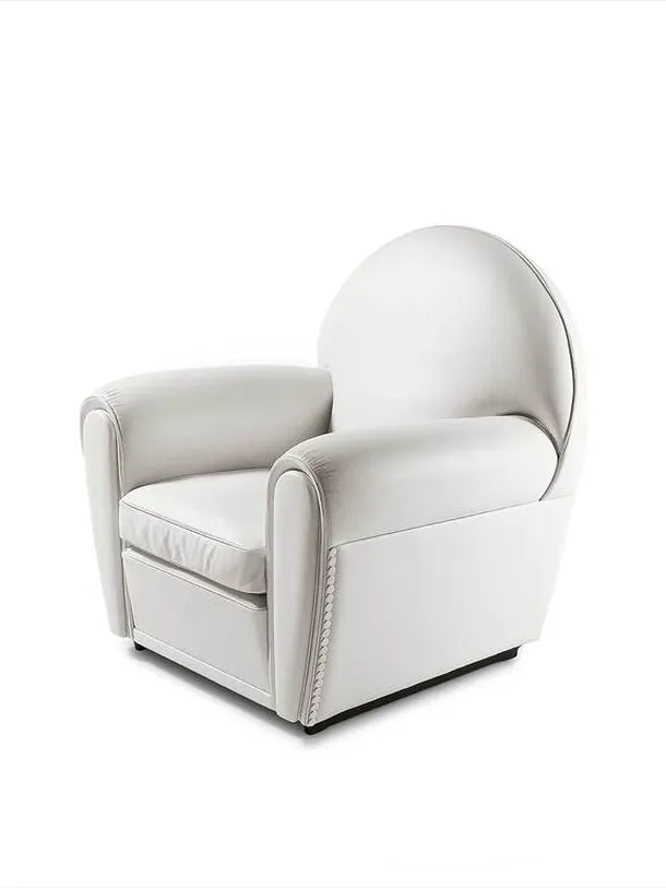 Poltrona in pelle Bob Vanity di Poltrona Frau