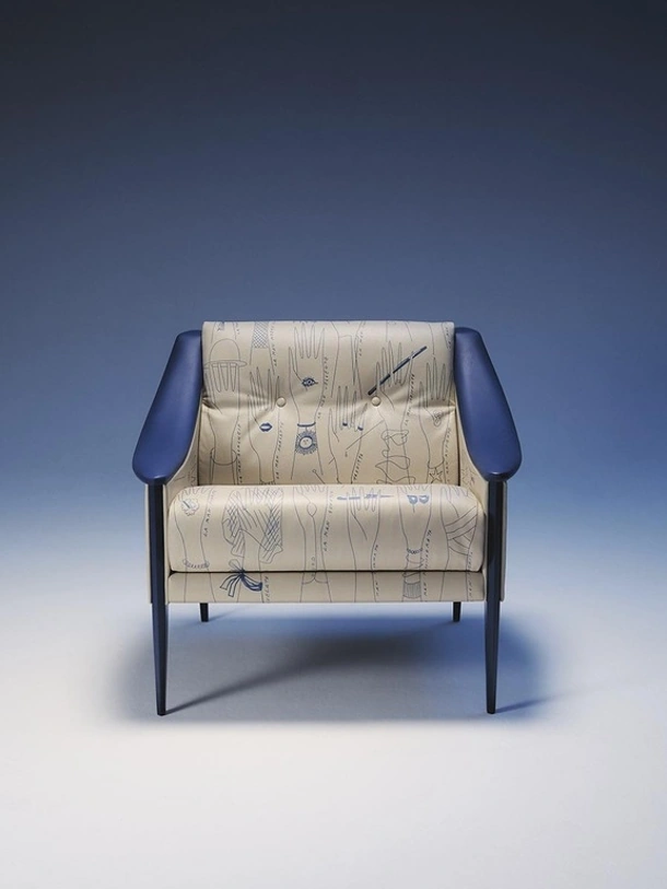 Poltrona Dezza 60th Anniversary Limited Edition di Poltrona Frau