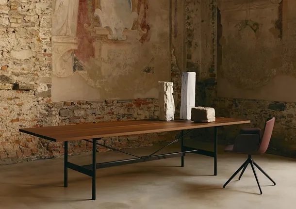 Tavolo Zinco wood di Desalto
