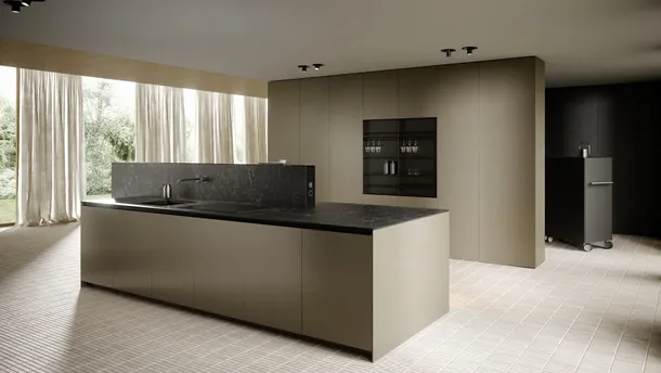 Cucina Design con isola C06 di Copat Life